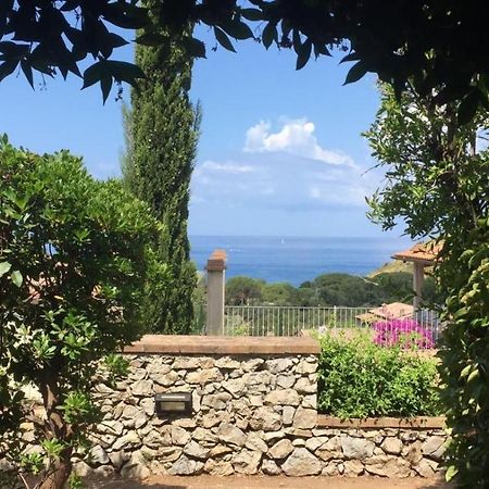 Nisportino, Elba. Bilocale Con Patio Vista Mare. Casale Gastagno Exterior foto