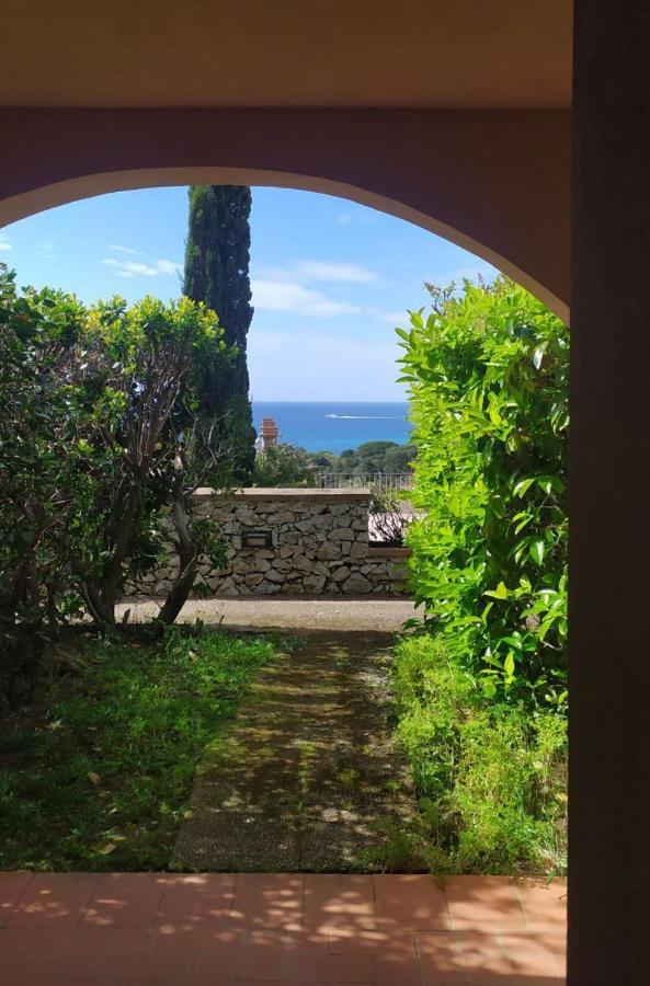 Nisportino, Elba. Bilocale Con Patio Vista Mare. Casale Gastagno Exterior foto